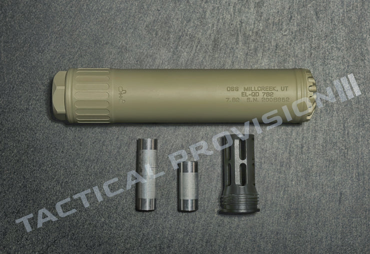 TP - OSS HUXWRX QD Mock Can w/ Steel flash hider CCW 14 (for airsoft only)