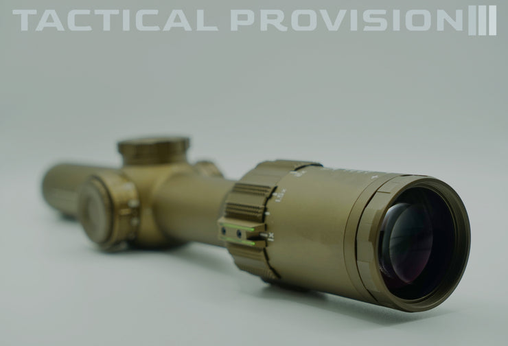 EG - Tango6 Style 1-6x24mm FFP LPVO BK/TAN 30mm Tube (WITHOUT MOUNT)