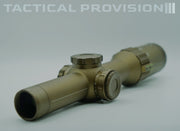 EG - Tango6 Style 1-6x24mm FFP LPVO BK/TAN 30mm Tube (WITHOUT MOUNT)